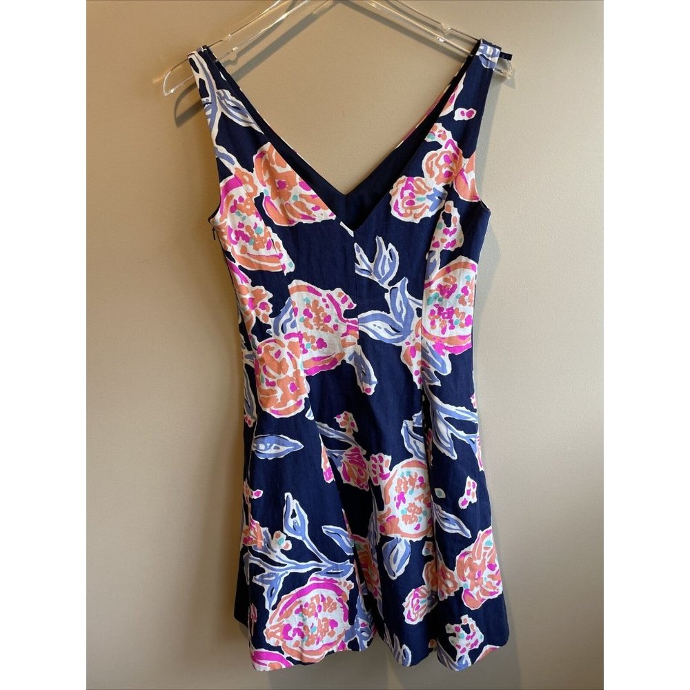 Lilly Pulitzer Clover Dress in Pom Pom Size 4 - Picture 2 of 5